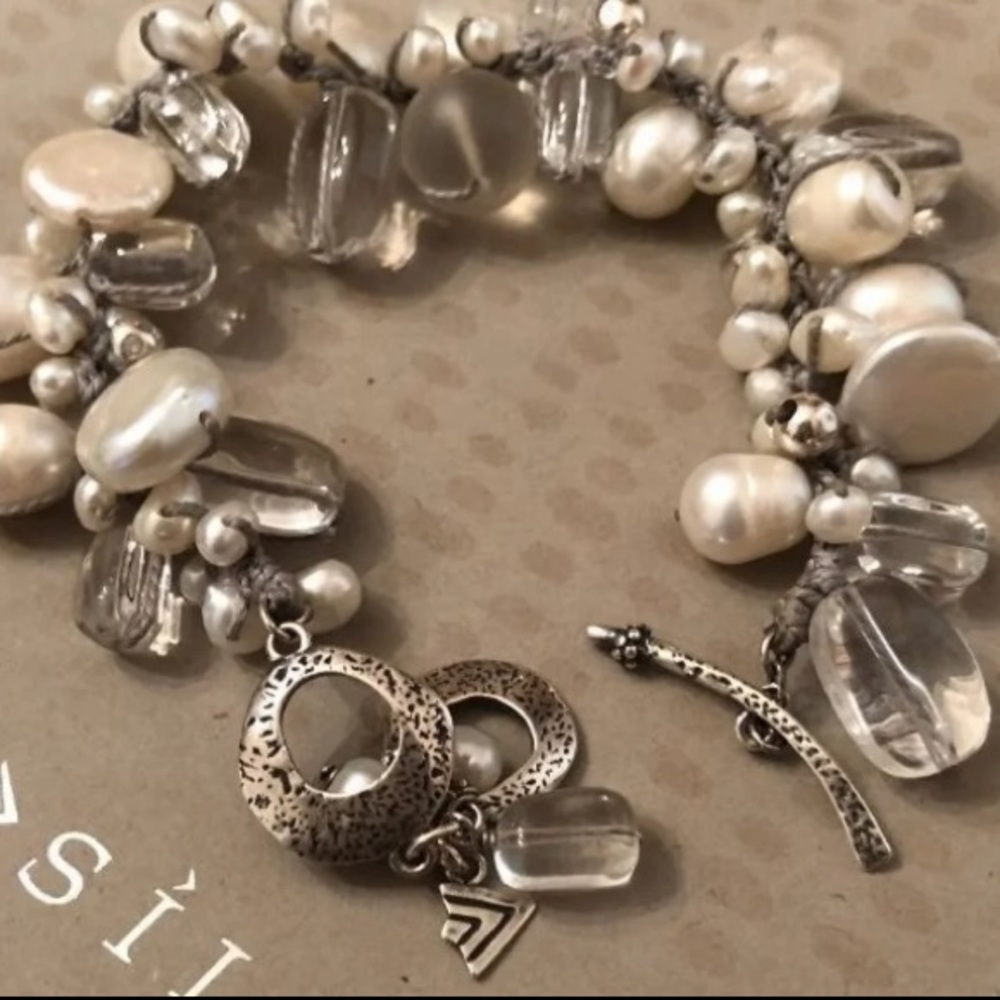 Silpada Sterling Silver Effervescence Cha-Cha Bracelet B2180 - Picture 8 of 9